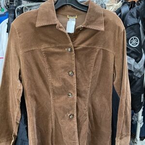Final Touch Brown Suede Women's Blazer